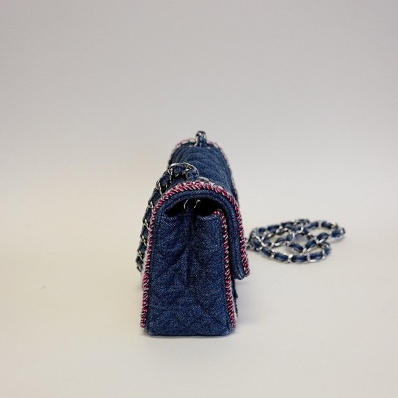 CHANEL Collection Denim Braid Medium Flap Bag - Picture 3 of 5